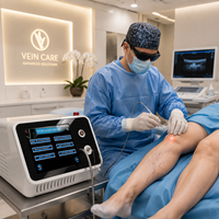 Appareil portable EVLA Diode Laser 980 1470 EVLT pour le traitement des varices et l'élimination des varicosités intravénineuses et des varicosités d'araignée, 40W