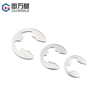 Guwanji E-Type Snap <b>Ring</b> 304 Stainless Steel Metric M1.2 M1.5 M2 M3 M15 Retaining <b>Ring</b> For Construction Industry - Product Image 3