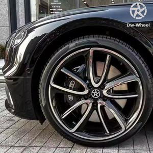 DW rueda forjada 18 pulgadas cinco radios nuevo 5*112 19 20 21 llantas para Bentley Continental Gt V8 Equinox Flying Spur para Porsche 40mm - Product Image 3