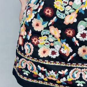 Nouvelle jupe sexy pour femmes, jupe décontractée brodée, jupe trapèze, jupe mini moulante - Product Image 5