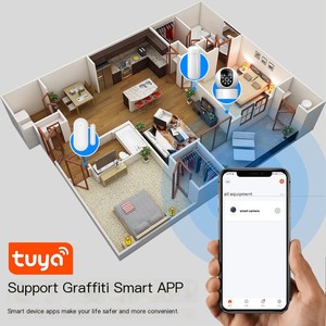 Nuevo Sistema de Alarma de Seguridad Inteligente para el Hogar y Hoteles con Wi-Fi y Pantalla OLED <span class=keywords><strong>2026</strong></span>, Diseño de Barra, Alimentado por Batería, Control por Aplicación Tuya Smart Life - Product Image 5