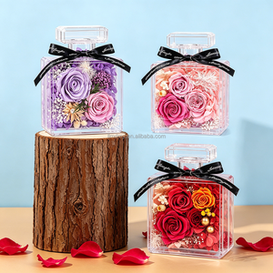 Premium Everlasting Floral Perfume Vase <strong>for</strong> <strong>Baby</strong> Shower,Teacher's Day&amp;Corporate Gifting,Christmas,Thanksgiving&amp;Housewarming - Product Image 1