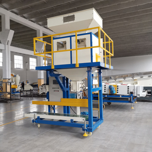 Wide Range 2.5-60 Kg Plastic Seed <b>Bag</b> Wrapping & Sealing Filling Packaging Machine With Lowering Raising Table Function for Food - Product Image 2