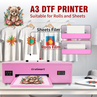 Nuevo para Impresora DTF A3, Automática, de Alta Velocidad, Profesional, Compatible con Epson, Tinta Textil Digital, Transferencia de Calor para Camisetas, PET 3