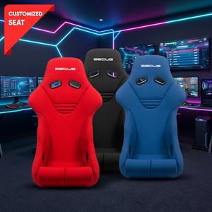 เบาะนั่งรถแข่งแบบเต็มตัว Monza 424 FRP Fabric รุ่น Track-Ready ของ SSCUS |   รถดริฟท์และรถวิ่งแทร็คน้ำหนักเบาแบบเต็มตัวถัง |   ส่งออกจากมาเลเซีย - Product Image 1