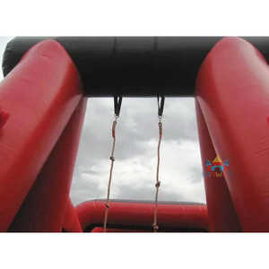 Grand parcours d'obstacles gonflable extérieur unisexe personnalisable Jeux de sport géants pour adultes Course à vendre - Product Image 5