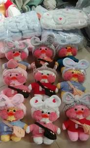 Peluche <span class=keywords><strong>Lalafanfan</strong></span> Canard OEM Canard Kawaii Animal en Peluche Doux Peluche <span class=keywords><strong>Lalafanfan</strong></span> Canard Vêtements - Product Image 5