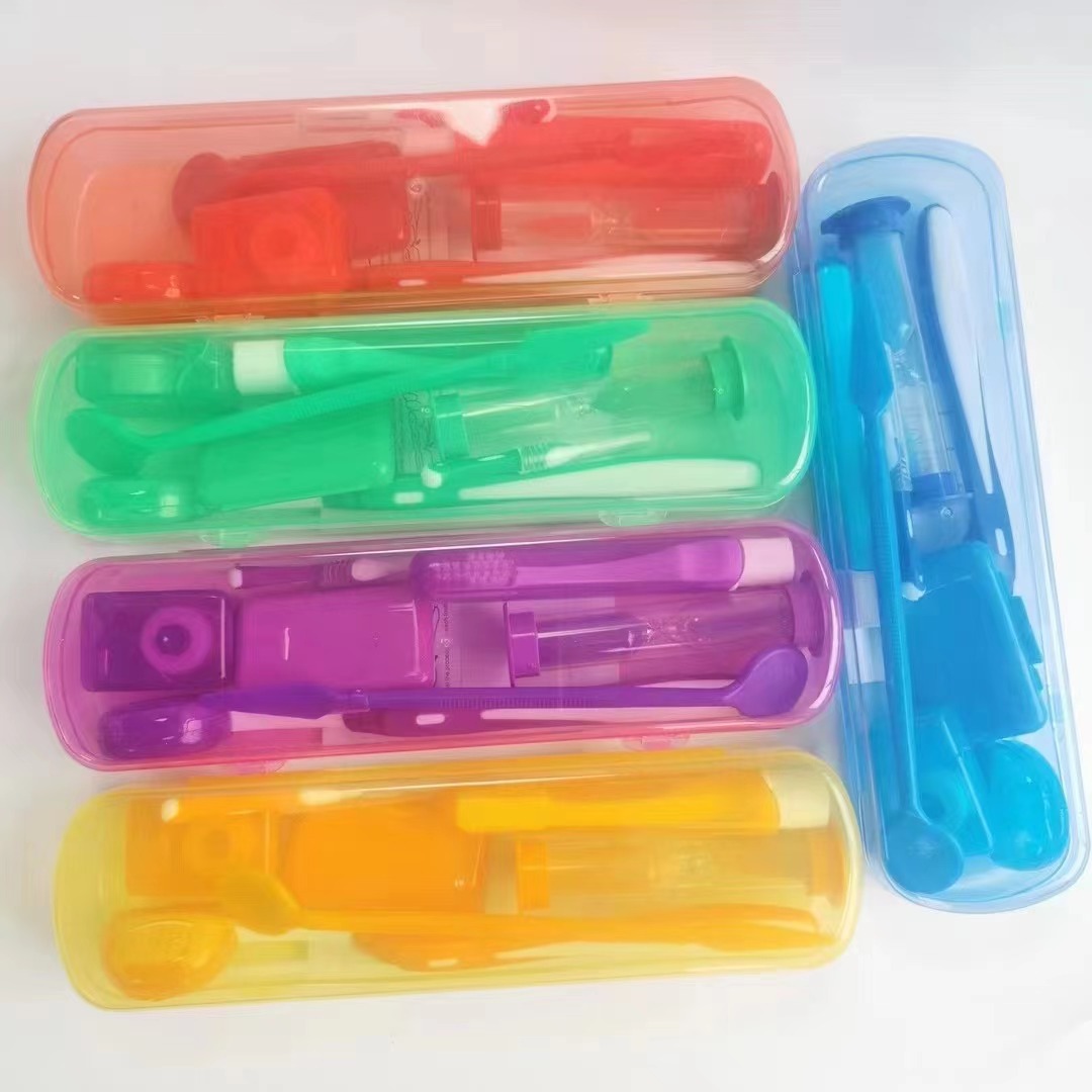 Colorful With plastic box