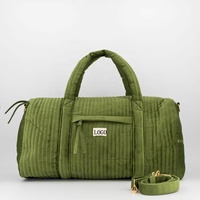 Sac de voyage personnalisé, grand sac de sport en coton matelassé, léger, sac de week-end imperméable, sac de voyage matelassé pour la nuit