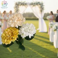 Flores Artificiales de Hortensia de Seda, Color Arcoíris, 90 Unidades, para Decoración de Bodas y Fiestas, Venta al Por Mayor