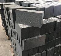 Briques réfractaires en magnésie de type Yuancheng MZ-M, haute stabilité chimique pour four industriel, découpe, soudage, haute résistance