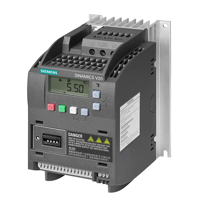 100% Original Industrial Control PLC Drive V20 380-480V 3AC Rated Power 6SL3210-5BE17-5CV0
