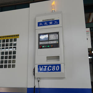 Torno vertical CNC <span class=keywords><strong>VTC800</strong></span> de alta precisión para cortar bridas, piezas de disco de placas de cubierta de engranajes - Product Image 4