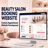Diseño y Desarrollo de Sitios Web Personalizados para Salones de Belleza con Menú de Servicios, Perfiles de Personal y Reserva de Citas