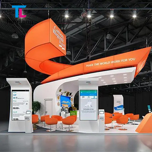 Xách tay nhuộm thăng hoa in ấn triển lãm thương mại hiển thị đứng cho triển lãm thương mại triển lãm - Product Image 5