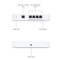 Commutateur de couche 2 UBNT USW-Flex-XG neuf avec 5 ports 10/100/1000 Mbps, capacité de 82 Gbps