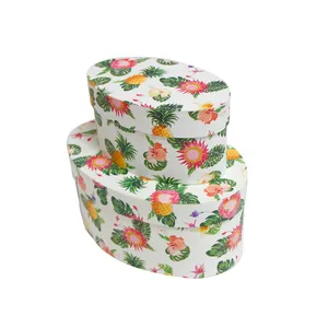 Empaque de cartón rígido, caja de regalo cilíndrica ovalada de papel, personalizable según la demanda - Product Image 2