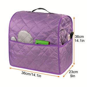 Heavy Duty Kitchen Mixer Cover for 4.5-5 Quart Stand Mixers Hand <b>Carrying</b> <b>Case</b> with Accessory Pockets - Product Image 2