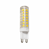 Ampoule LED G9 4W 220-240V Céramique PC 450LM 2700K/6000K 45SMD 360° Sans Scintillement Remplace les Halogènes CE LVD RoHS Résidentiel