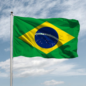 Pantalla de impresión brasileña de poliéster, <span class=keywords><strong>Bandera</strong></span> de <span class=keywords><strong>brasil</strong></span>, 90x150 cm, 3x5 pies - Product Image 1