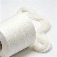 Qianshou Customized 16S Ring Spun Recyclable Eco-Friendly 100% Polyester Yarn Twist 58 Knitting & Woven Yarn for Sewing