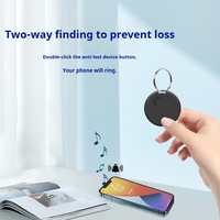 Traceur GPS intelligent pour animaux de compagnie, localisateur de clés avec rappel d'alarme, étiquette anti-perte en plastique pour enfants et animaux de compagnie, pour porte-clés, portefeuille, bagages