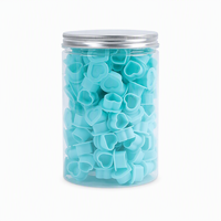Vente chaude – Gobelets/capsules en silicone colorés et durables pour encre de tatouage, 200 pièces/pot, pour artistes tatoueurs