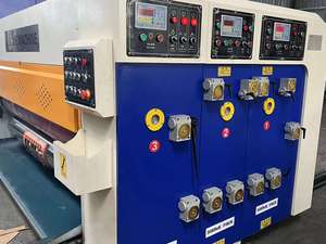 Giá tốt nhất tự động hộp sóng cho máy in flexo slotter kiêm Die-Cutter chì cạnh loại tông máy in Die-Cutter <span class=keywords><strong>Stacker</strong></span> - Product Image 6