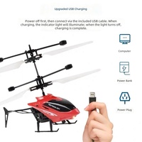 Avion télécommandé à induction gestuelle, jouet volant, mini hélicoptère RC