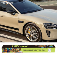 Film de protection de peinture automobile (PPF) PET couleur 7,5 mil auto-réparant anti-rayures, effet changeant de couleur, vinyle de protection de carrosserie, Brume Violette Rêveuse, garantie 5 ans