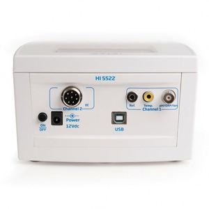 เครื่องวัดค่า PH/mV/ISE และ EC/TDS/ความเค็ม/ความต้านทานไฟฟ้า รุ่น HI5522 สำหรับงานวิจัยในห้องปฏิบัติการของ HANNA ความแม่นยำ 1% รับประกัน 1 ปี H HI5522 - Product Image 2