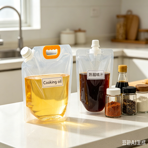 Household Refill Spout Bag 2.5L 5L Reusable Times For Daily Liquid <b>Repeated</b> Filling Use - Product Image 1