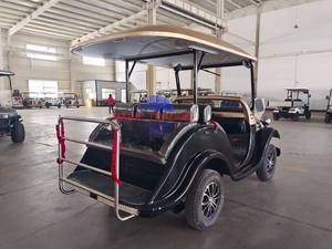 Autobús Eléctrico Clásico de 8 Plazas con Motor de CA de 5KW y Batería de Plomo-Ácido, Carro de Golf Retro, Velocidad Máxima de 50 Km/h para Lugares Turísticos - Product Image 5