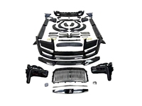 Kit carrosserie en fibre de carbone sèche style 1016 pour Rolls Royce Cullinan – Amélioration avec motif de tissage transparent, léger et haute performance
