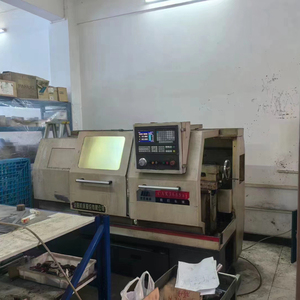 Trung Quốc điều kiện đơn trục chính CNC Lathe dễ dàng hoạt động vừa làm nhiệm vụ nhà máy sản xuất bao gồm cả động cơ động cơ mang PLC - Product Image 5