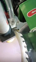 Mesin Gerinda permukaan pisau bundar Manual, mesin peruncing pisau mesin otomatis kecil