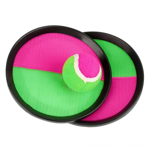 2025 nhựa + bóng tennis + túi lưới Velcro quăng đặt ra cửa chơi đồ chơi trẻ em - Product Image 5