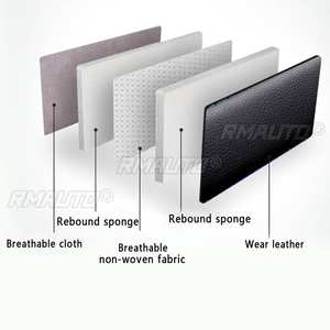 Funda Universal para Asiento de Coche, Fundas de Asiento Delantero de Cuero PU, Cojín Protector de Cuero para Respaldo de Asiento, Interior de Auto - Product Image 4