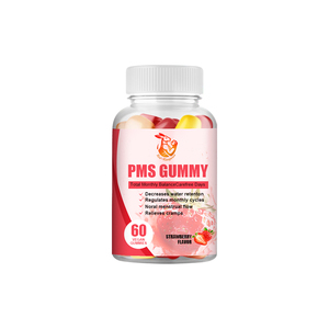 Suplemento para mujeres Well Body OEM/ODM para los cambios de humor, ayuda a equilibrar las hormonas, gomitas para el síndrome premenstrual con extracto de chasteberry. - Product Image 1