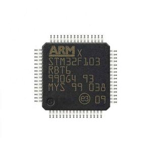STM32F103RBT6: MCU STM32F1 de 32 bits, ARM M3 RISC, 256 KB Flash, 2.5V/3.3V, LQFP de 100 pines - Product Image 1