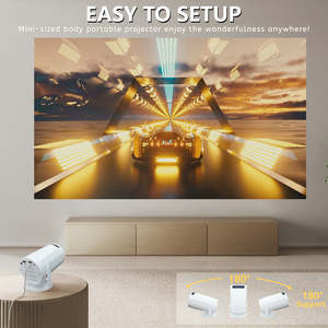 Projecteur avec WiFi, mini projecteur de films, prend en charge la Full HD, synchronisation de l'écran du smartphone par WiFi/câble USB pour projecteur de cinéma maison - Product Image 6