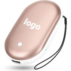 Promotion Mini Rechargeable Two-In-One ABS Double-Sided Heating USB Portable <b>Hand</b> <b>Warmer</b> Wholesale - Product Image 1