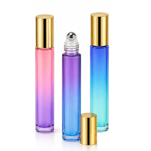 Bouteille à bille en verre dégradé nacré pour huiles essentielles, 5 ml, prix usine, vente en gros, flacons de <span class=keywords><strong>parfum</strong></span> vides personnalisables - Product Image 4