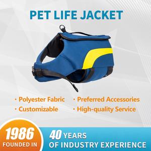 الحيوانات الأليفة الحياة سترة عالية التعويم قابل للتعديل الحيوانات الأليفة كلب ملابس السباحة عالية الجودة للكلاب الصغيرة المتوسطة والكبيرة - Product Image 3