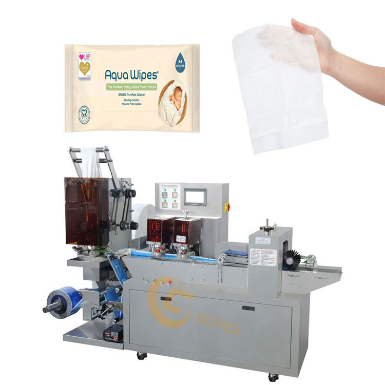 Back Side Wet Wipes Packing Machine