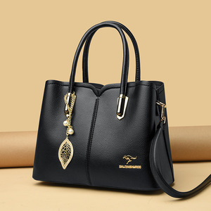 กระเป๋าสะพายพาดลำตัวดีไซเนอร์แฟชั่นใหม่กระเป๋าแมสเซนเจอร์สะพายไหล่หนัง PU กระเป๋าโท้ทลำลองกระเป๋าถือและกระเป๋าเงินสำหรับผู้หญิงหรูหรา - Product Image 2