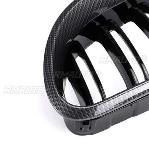 กระจังหน้าคาร์บอนสีดำแบบสองเส้นคู่ สำหรับ BMW M6 F06 F12 F13 640i 650i ปี 2012 2013 2014 2015 2016 2017 รุ่น Racing Grille - Product Image 6