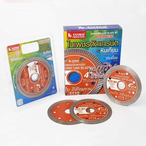 SUMO Professional 4 inç Elmas Kesme Diski 105mm X 1.4mm Sert Granit Taş Seramik Karo Kuru ve Islak Kesim Testere Bıçağı - Product Image 3