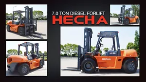 Trucks Forklift Professional 7 Ton Isuzu Mitsubishi Engine Forklift Truck Tcm Forklift