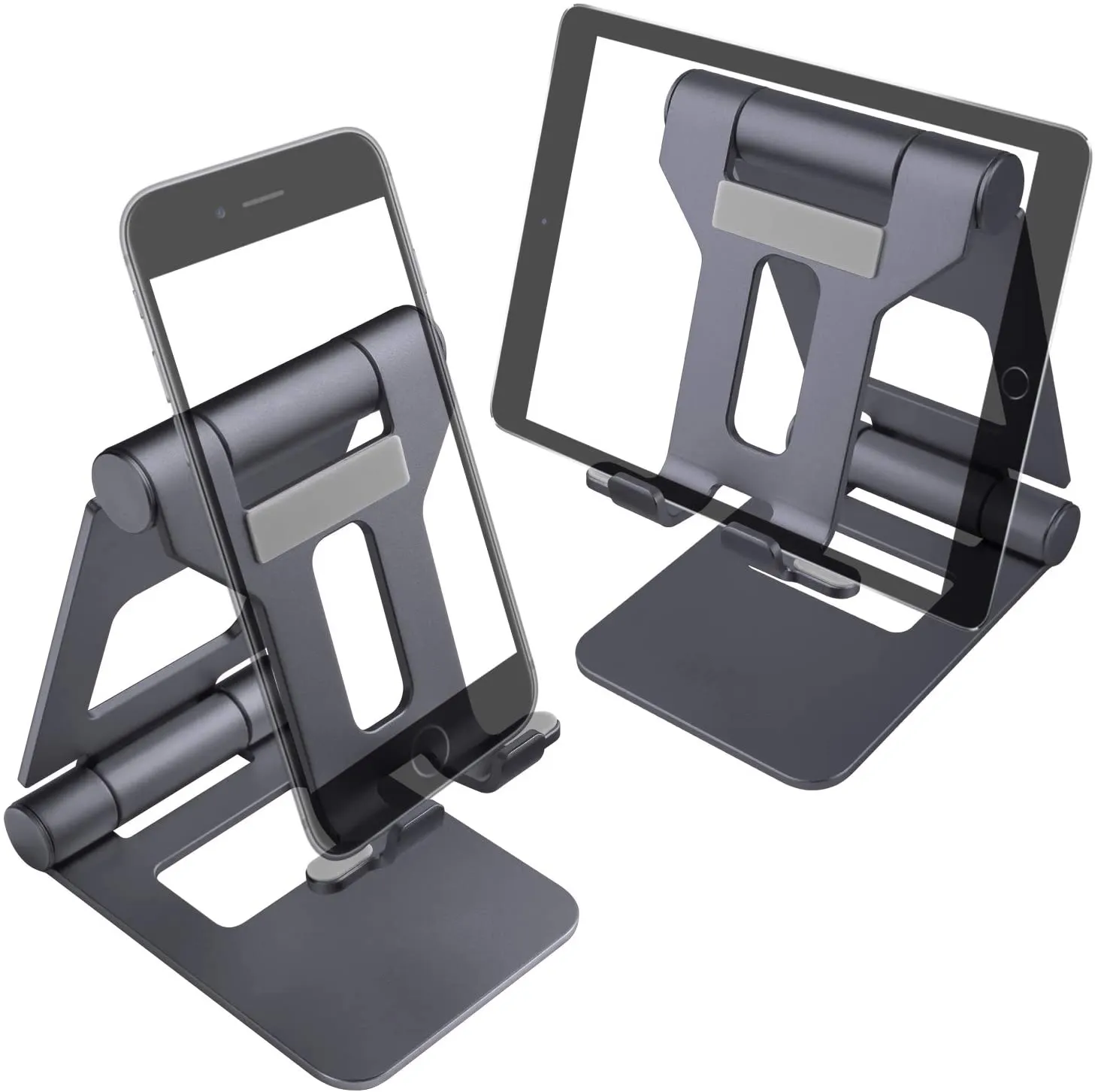 DeskStand Aluminium Adjustable Cell Phone Stand Mobile Holder Tablet Stand Desktop Phone Holder for iPad for apple device